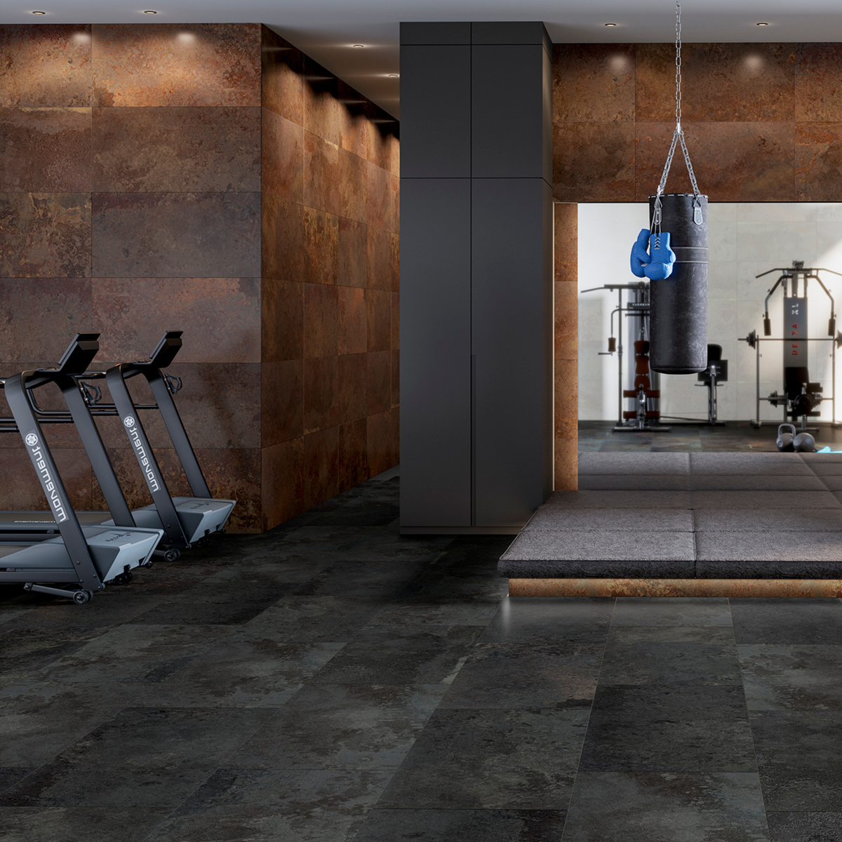 Minori Oxide Porcelain Silk 3D 60x120cm Tile