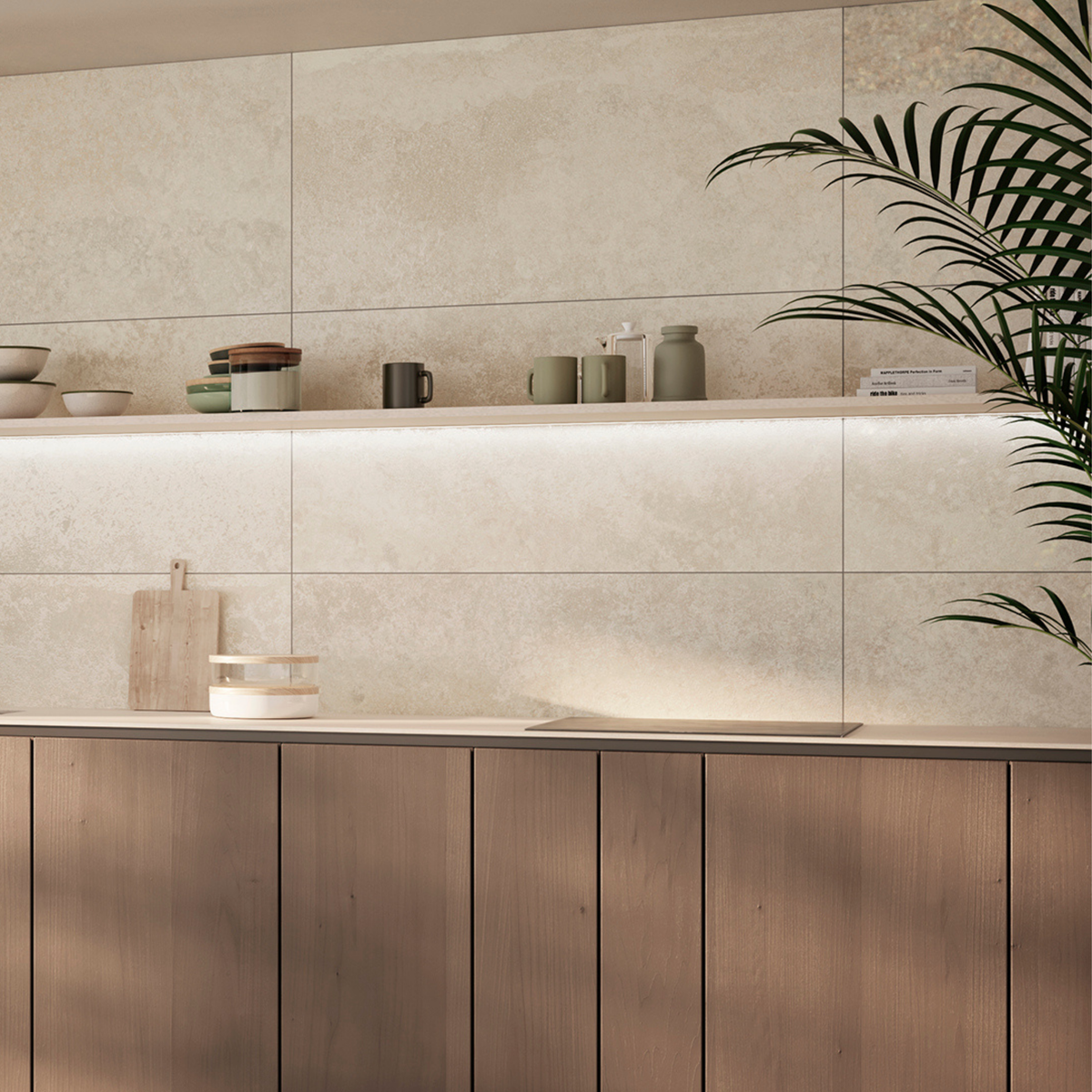 Minori Taupe Porcelain Silk 3D 60x120cm Tile