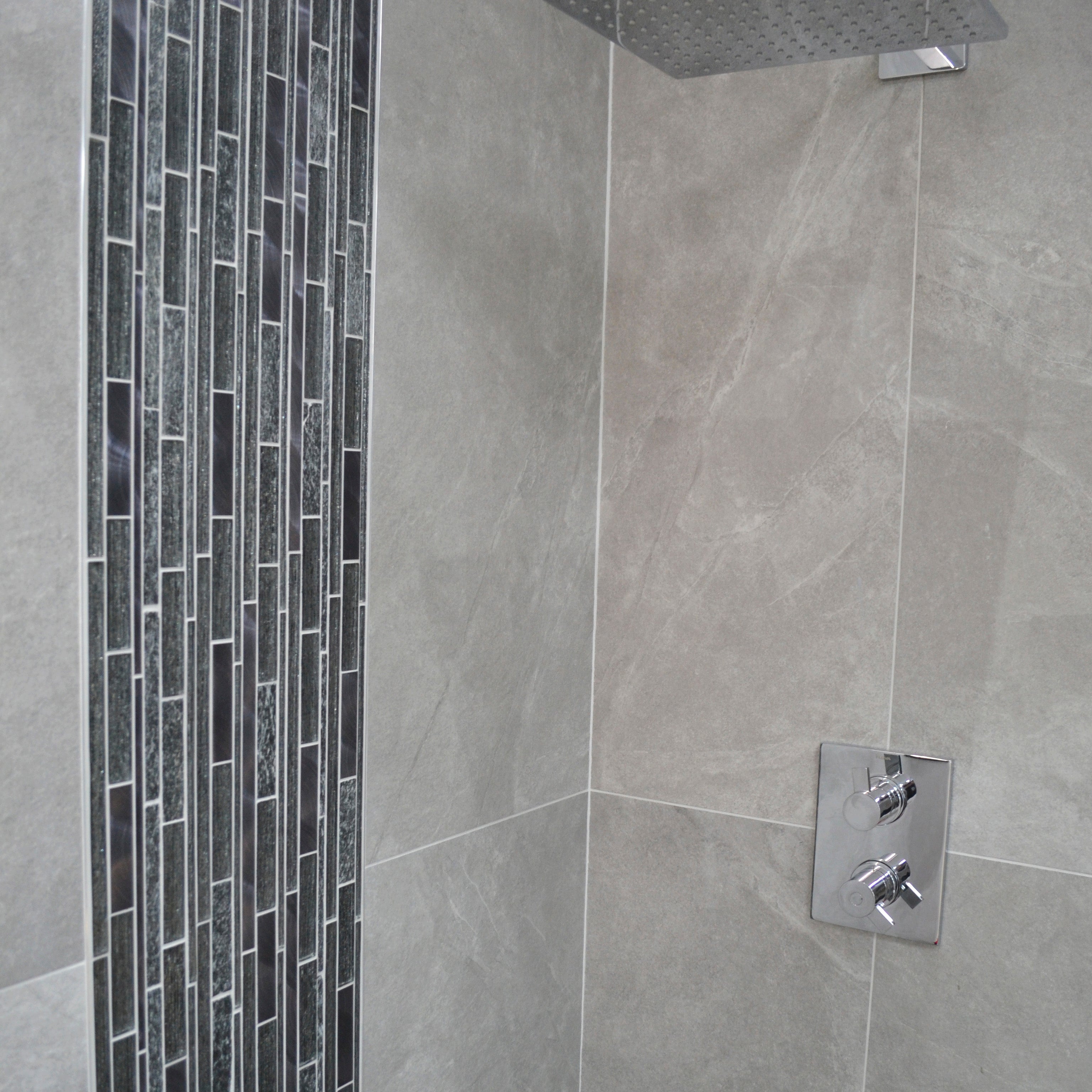 Manciano Grey Stone Effect Porcelain Matt Tile 29.9x60cm