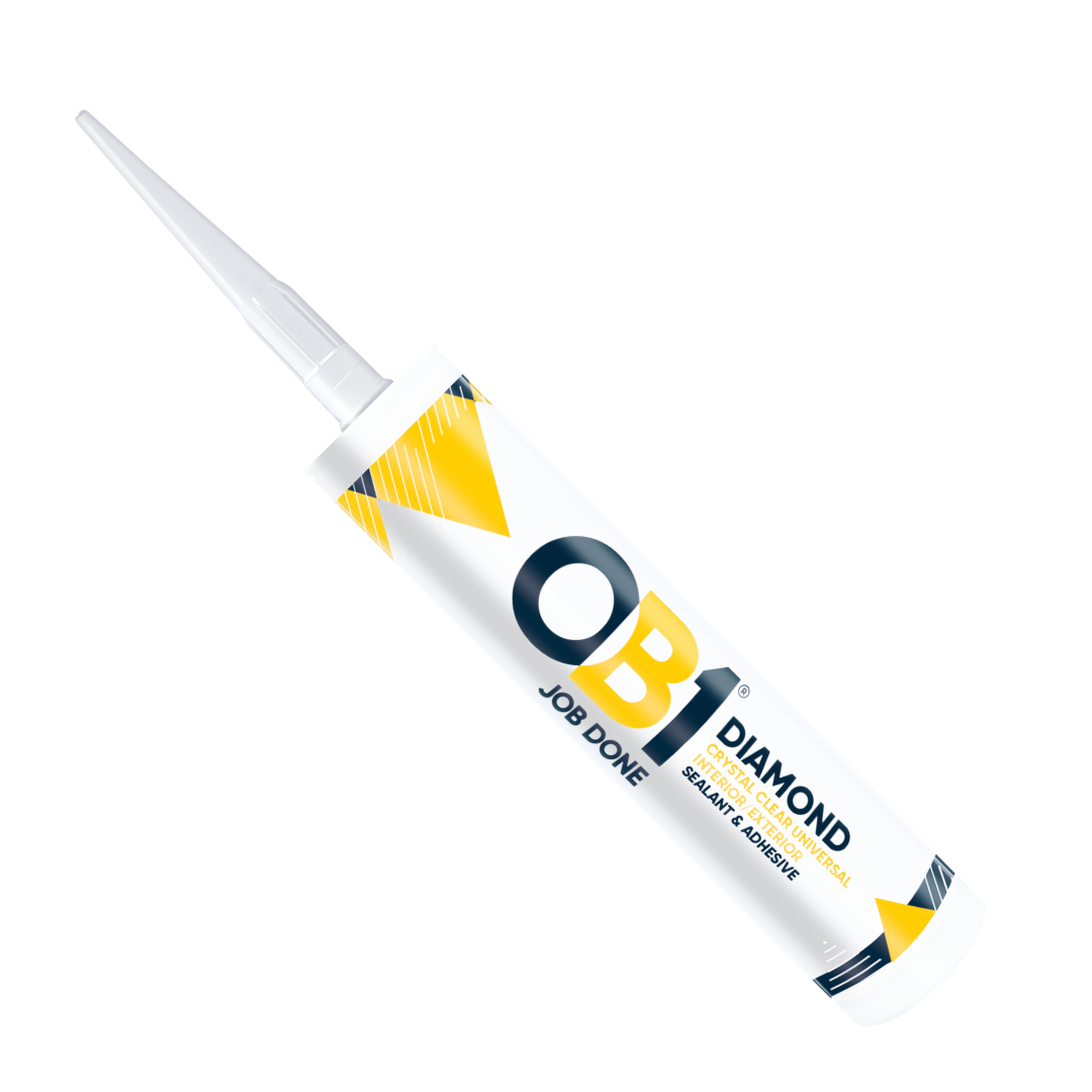 OB1 Diamond Crystal Clear Universal Sealant & Adhesive 290ml