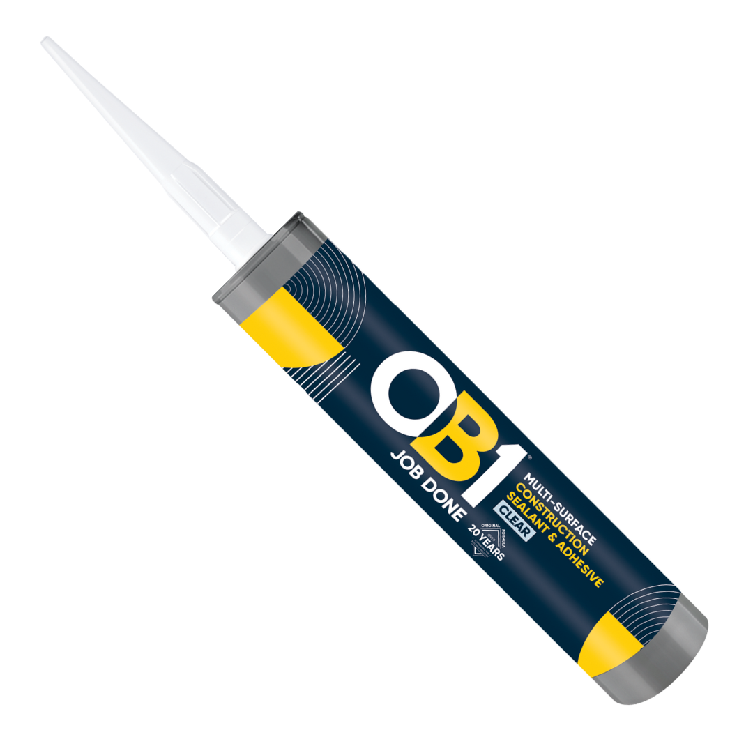 OB1 Multi-Surface Sealant & Adhesive Clear 290ml