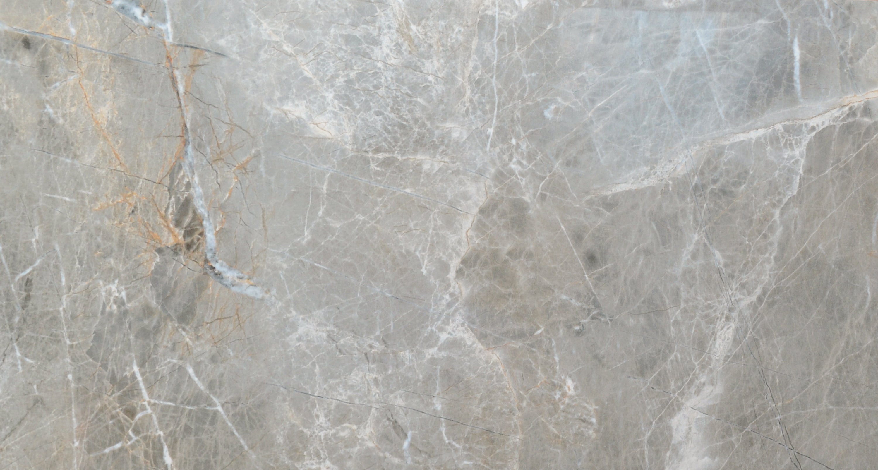 Oslo Grey Marble Effect Polished Porcelain Tile 60x120cm