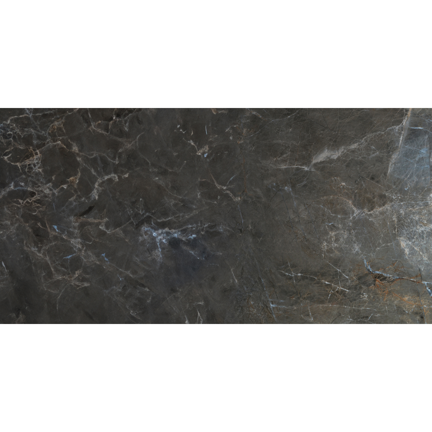 Oslo Nero Porcelain Polished 60x120cm