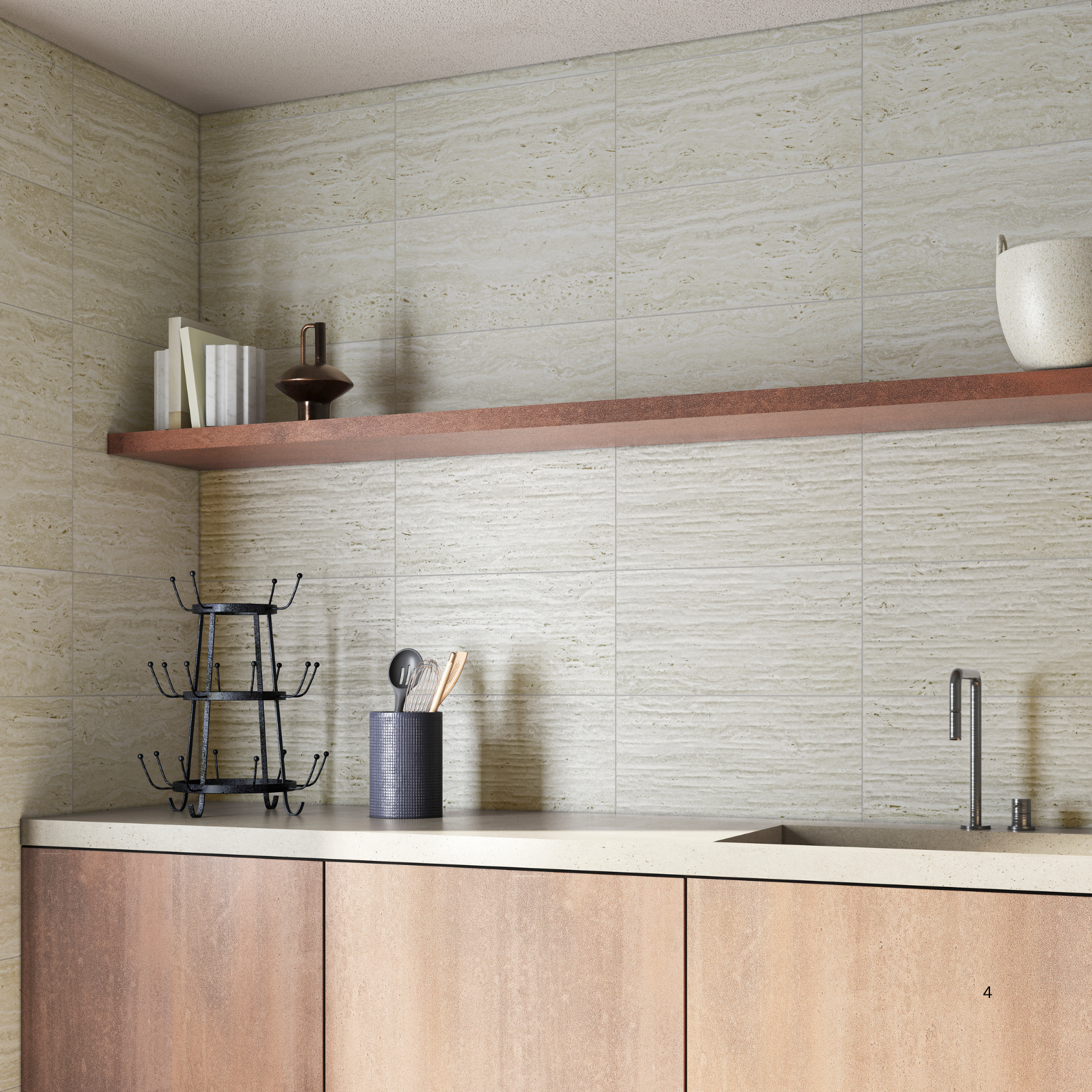 Palermo Ivory Decor Ceramic Matt 30x60cm