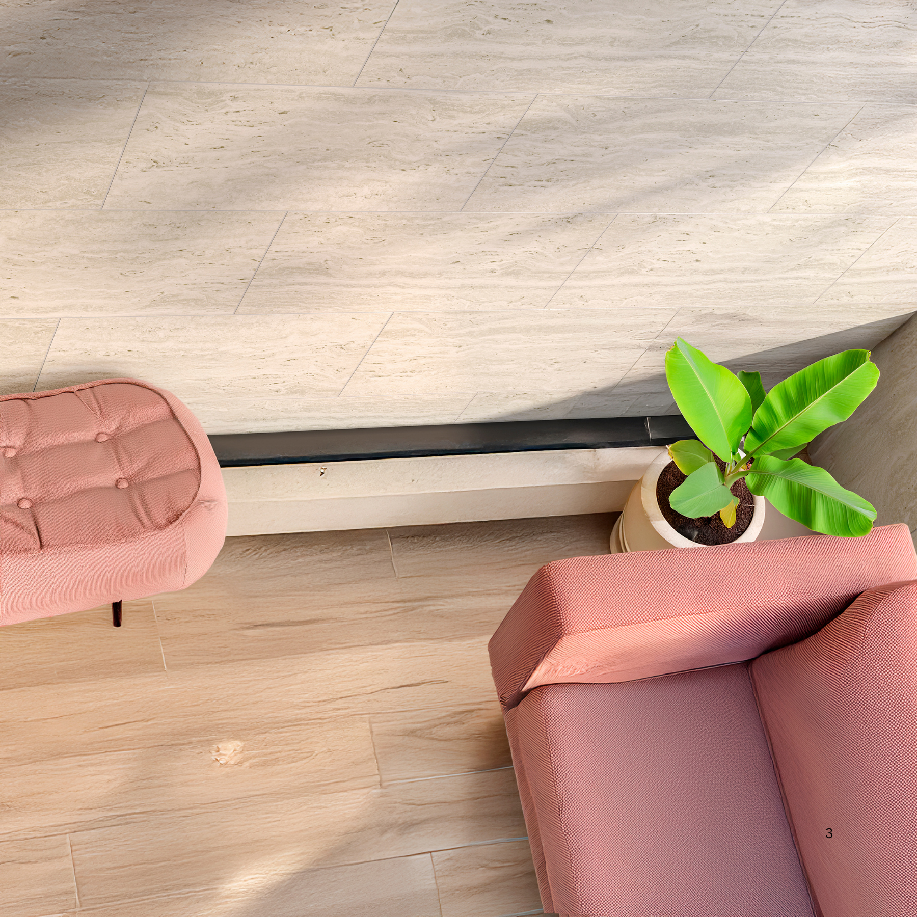 Palermo Beige Ceramic Matt 30x60cm