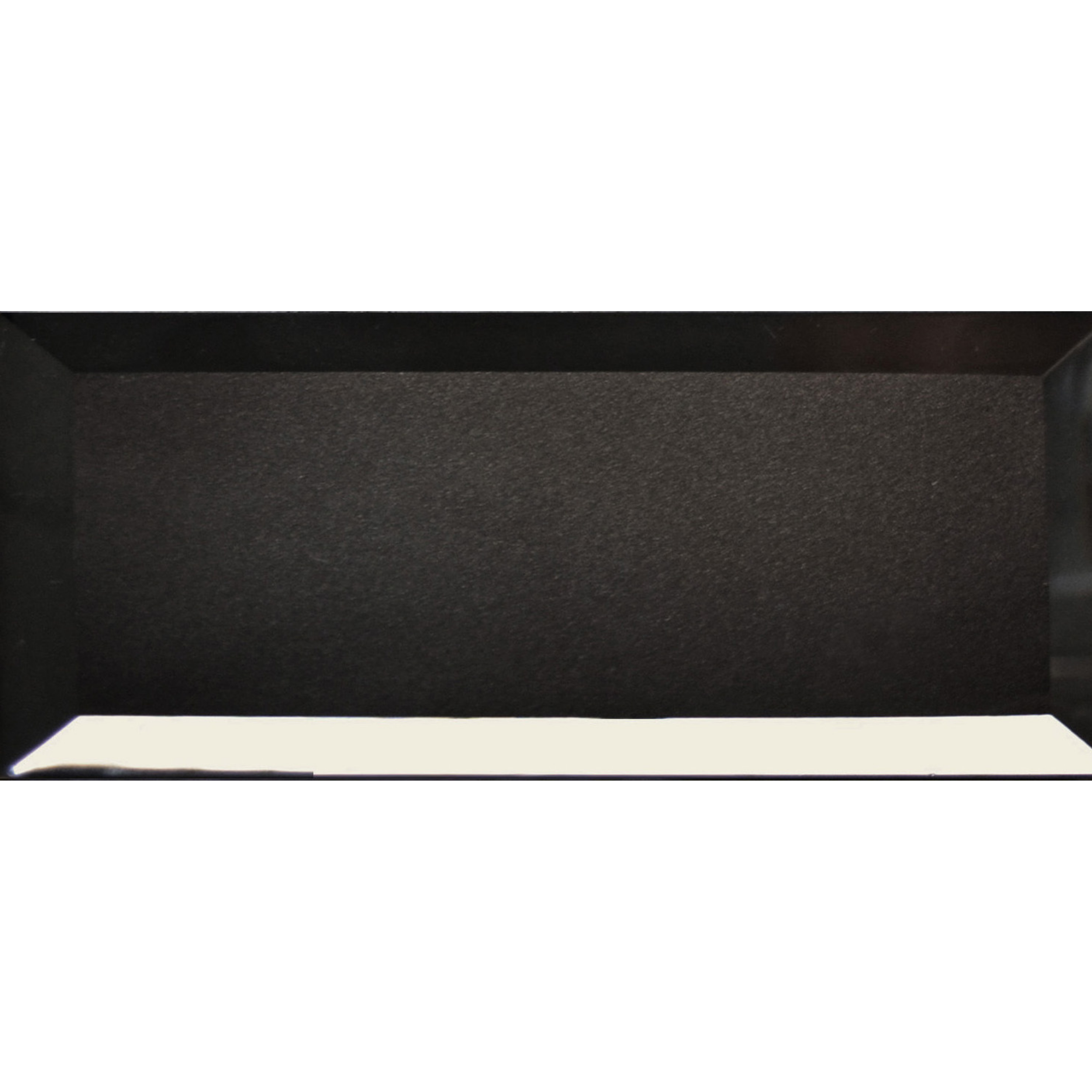 Prisium Black Glass Gloss 7.5x15cm