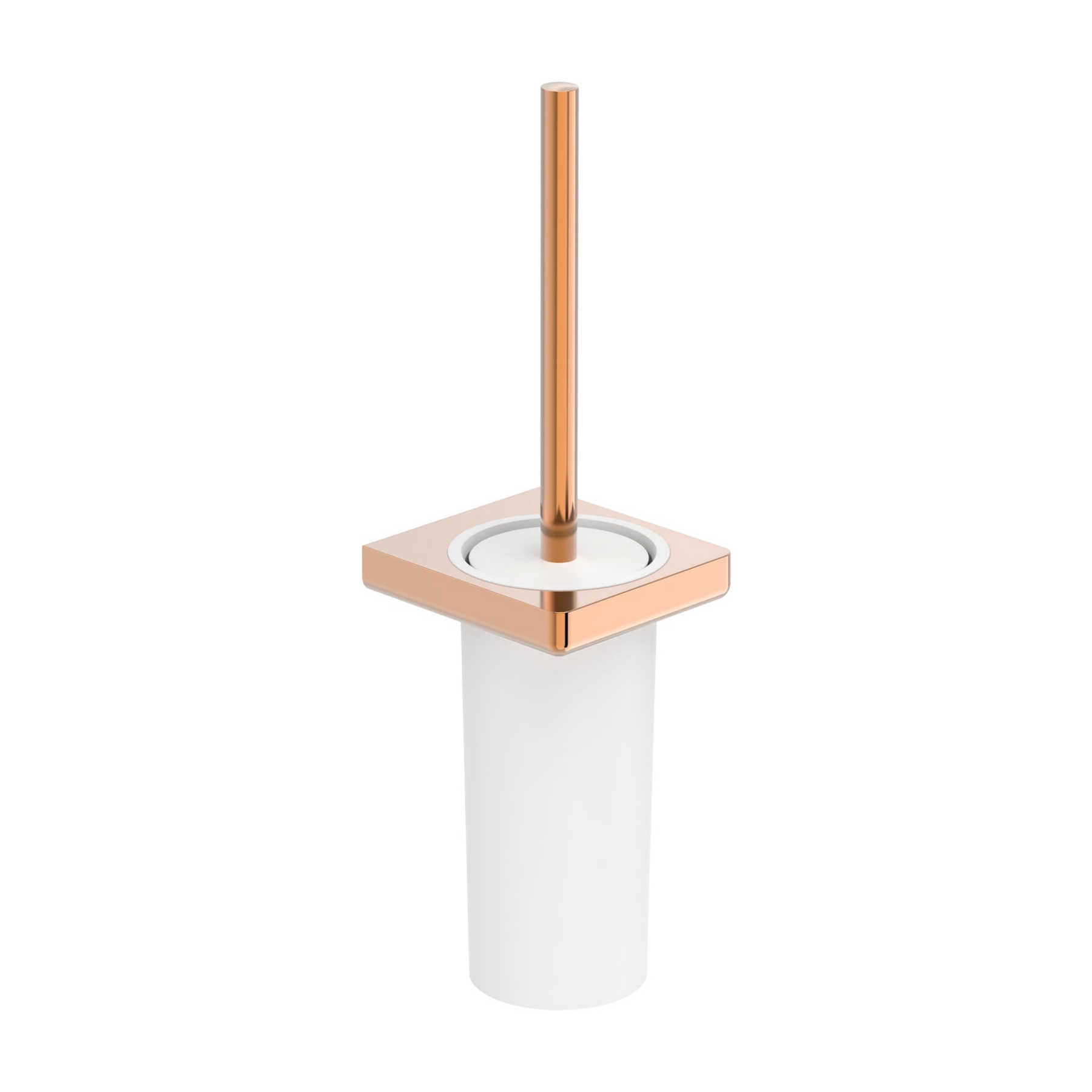 Roca Tempo Wall-mounted Toilet Brush Rose Gold