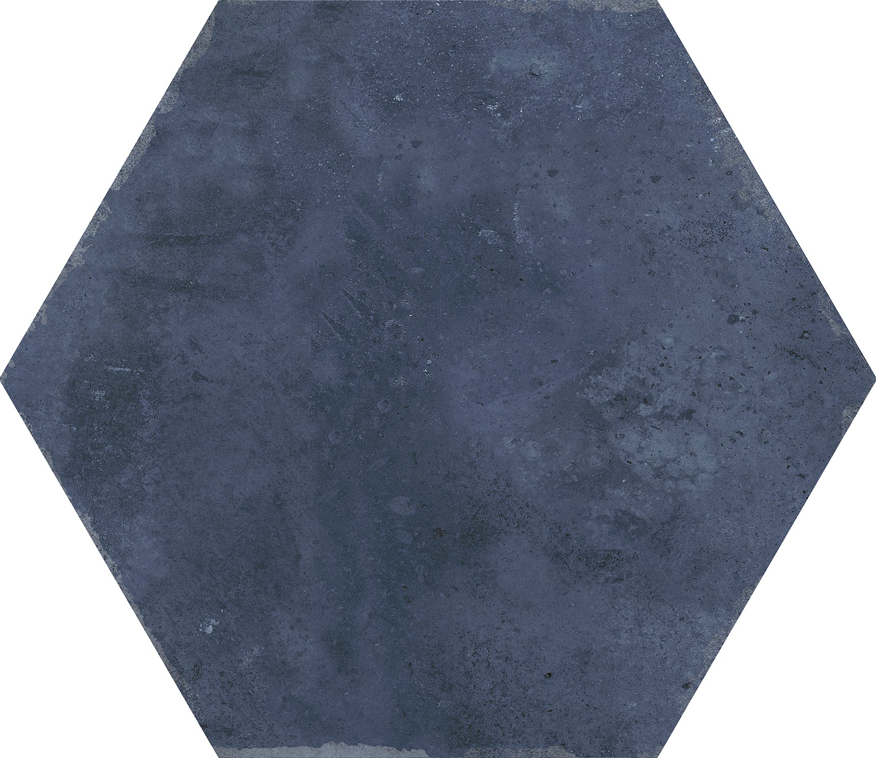 Sanno Azul Blue Porcelain Matt Hexagonal Tile 23x27cm