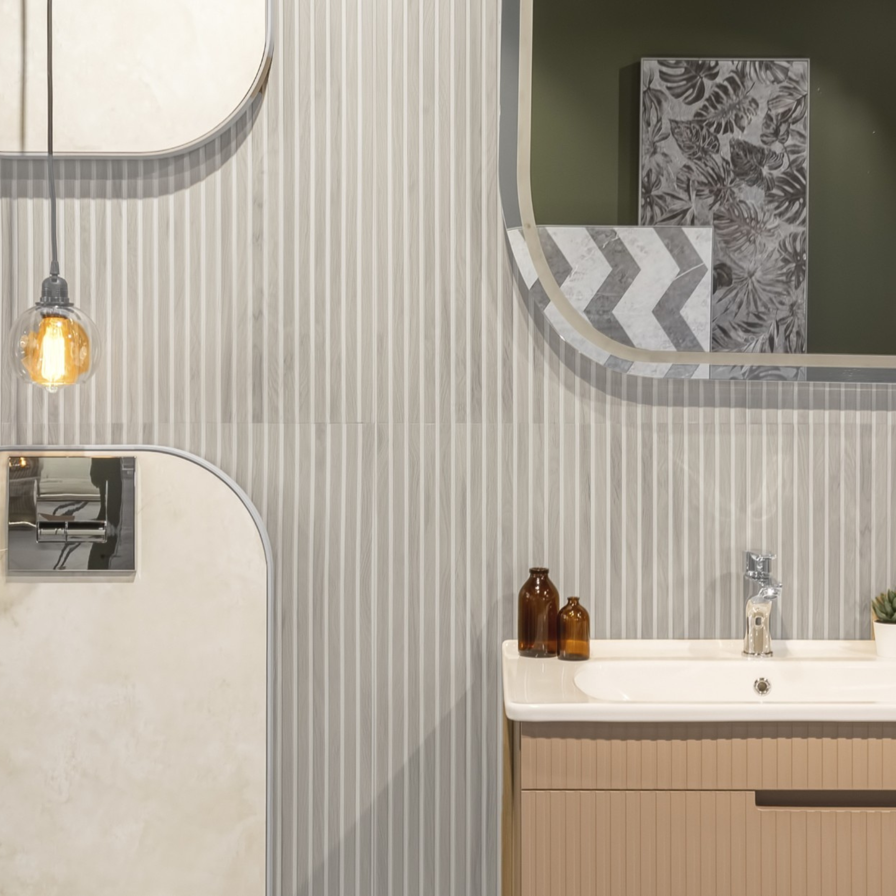 Satriano Grey Light Lines Porcelain Matt 60x120cm