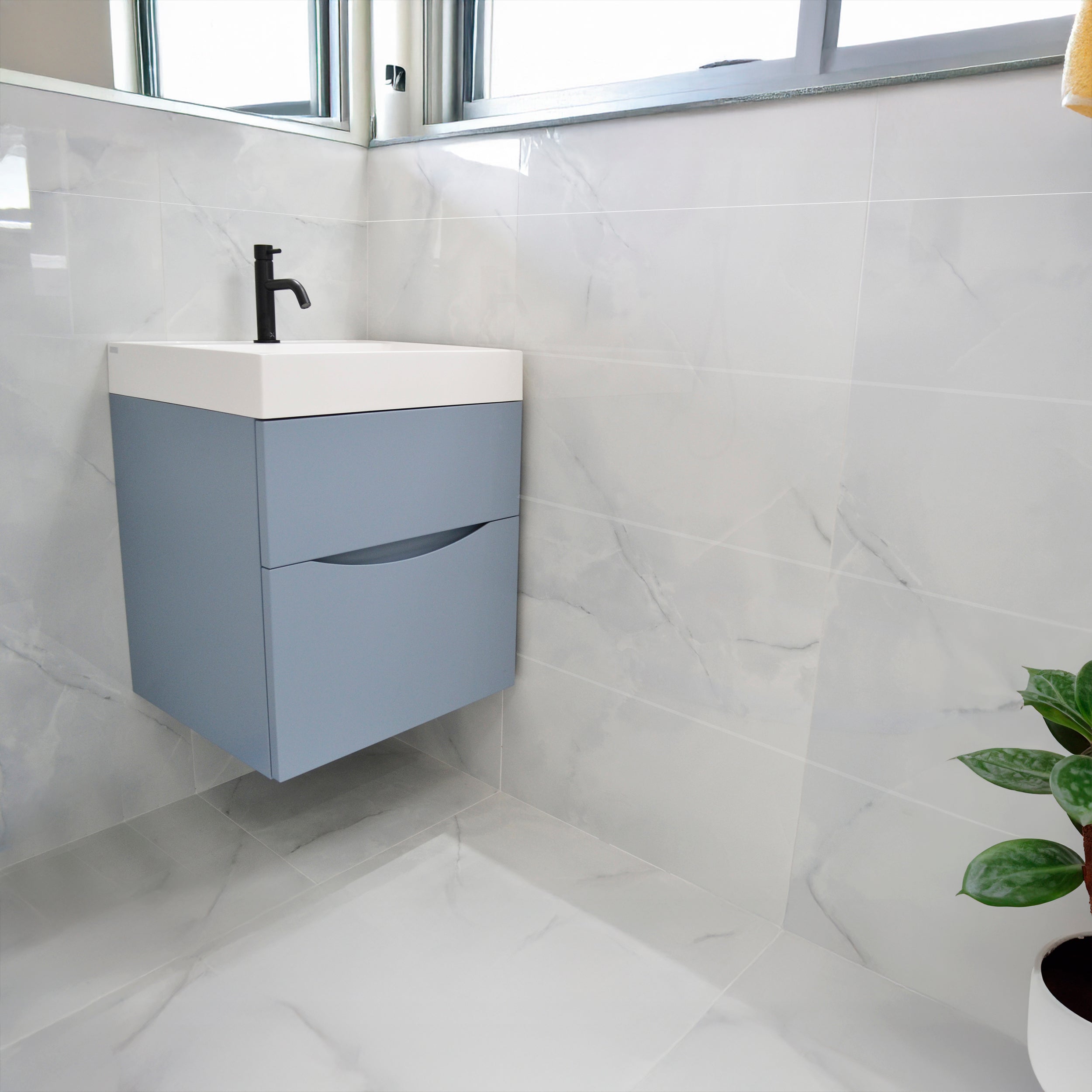 Silea Onyx Grey Ceramic Gloss Rectified Wall Tile 30x60cm