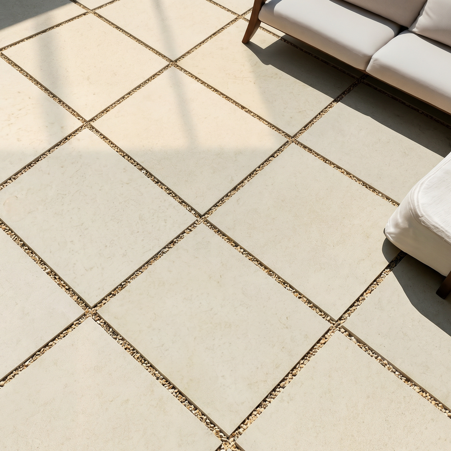 Stonehenge Mink Porcelain Patio Paver Tile 59.5x59.5cm 2cm