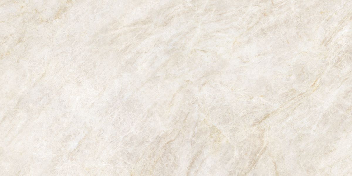 Tangier Ivory Polished Stone Effect Porcelain Tile 60x120cm