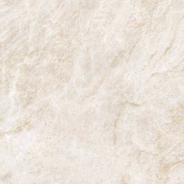 Tangier Ivory Polished Stone Effect Porcelain Tile 60x60cm