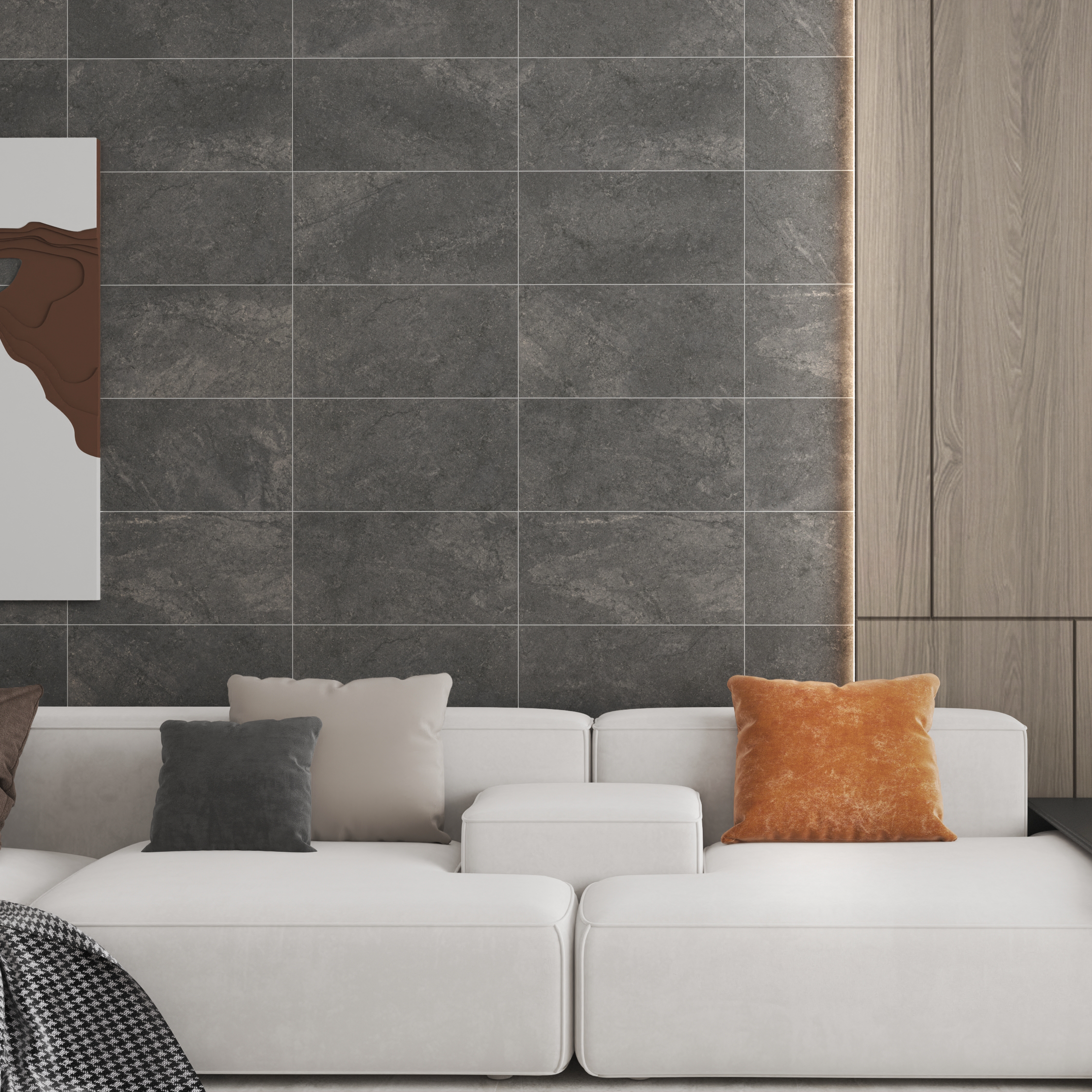 Tuscan Grey Porcelain Matt 30x60cm