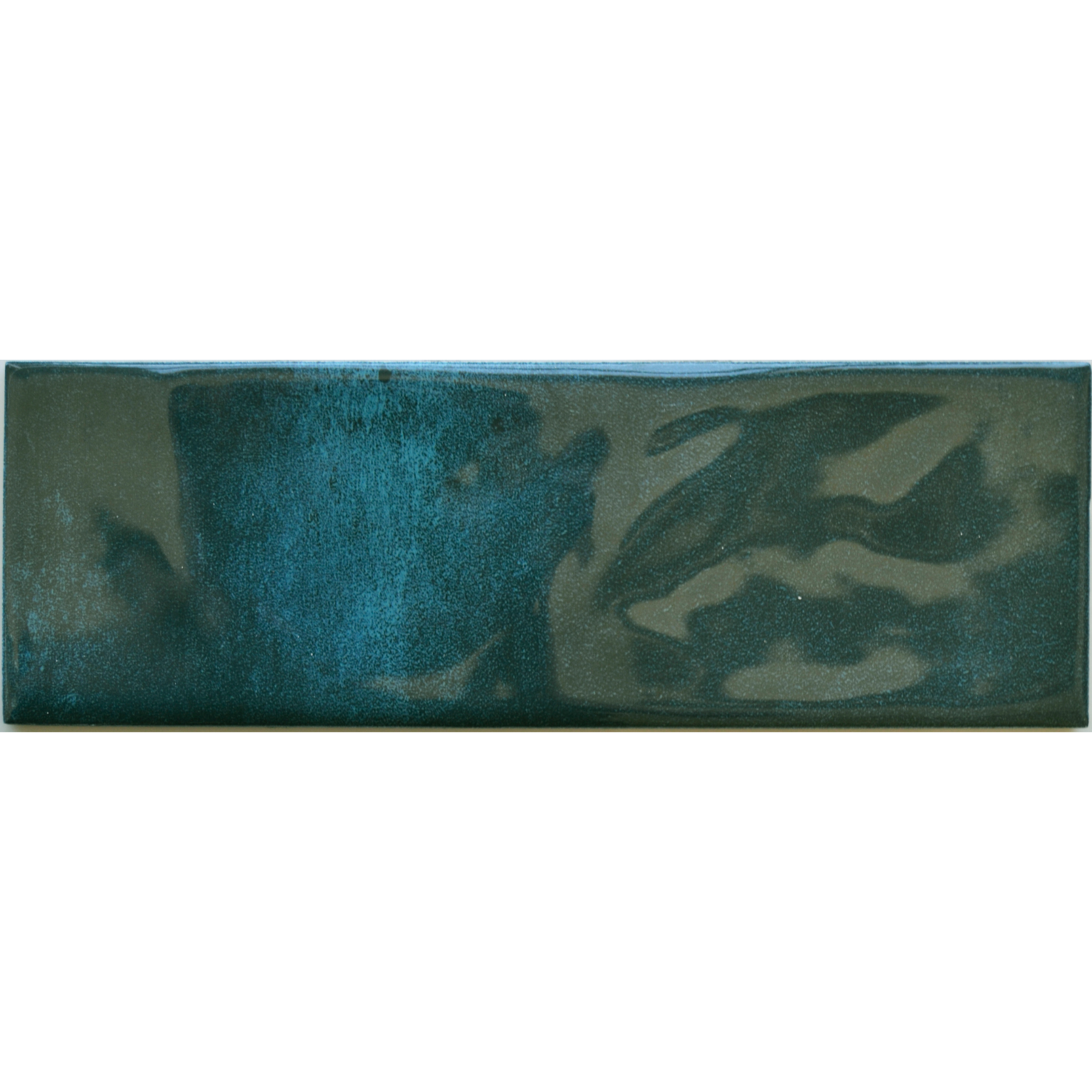 Verano Turquoise Ceramic Gloss 10x30cm