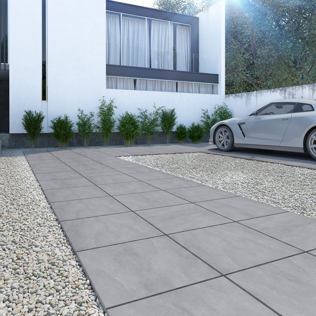 Viana Porcelain Grey Textured 60x90cm Patio Garden Outdoor R11 Slip viana-porcelain-grey-textured-60x90cm-patio-garden-outdoor-r11-slip