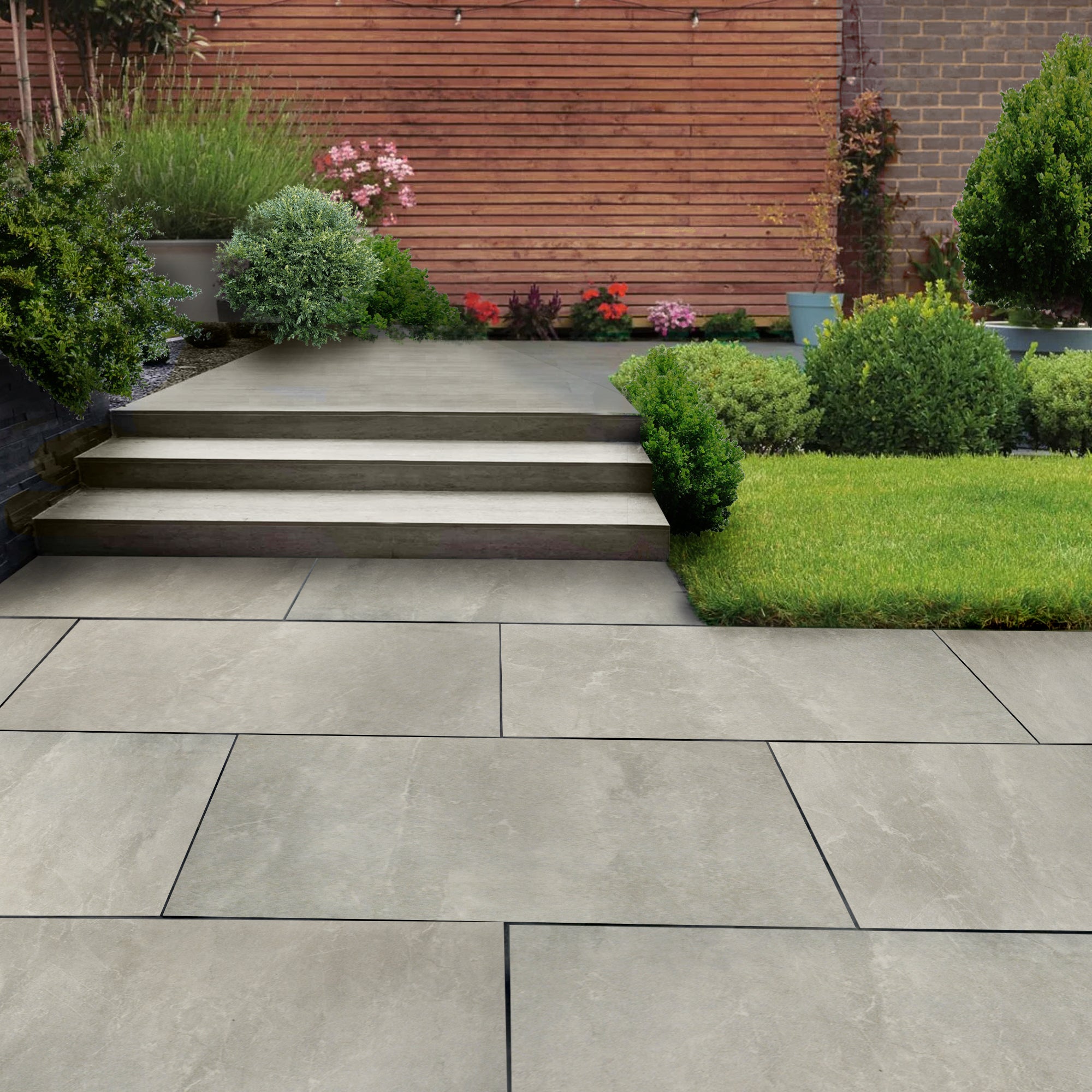 Viana Grey Porcelain Textured 60x90cm 2cm