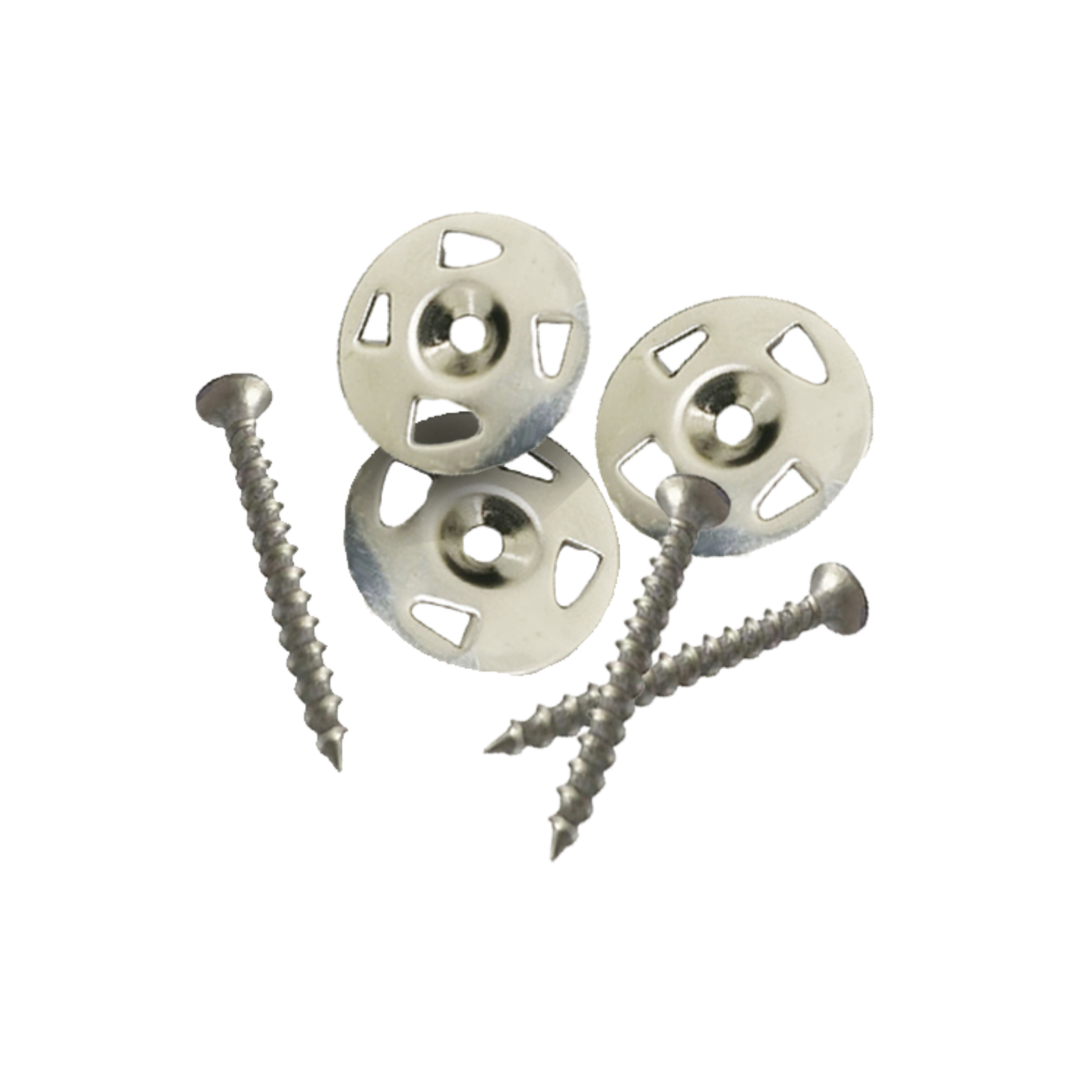 45mm Galvanised Steel Washers & Screws – Pack of 100