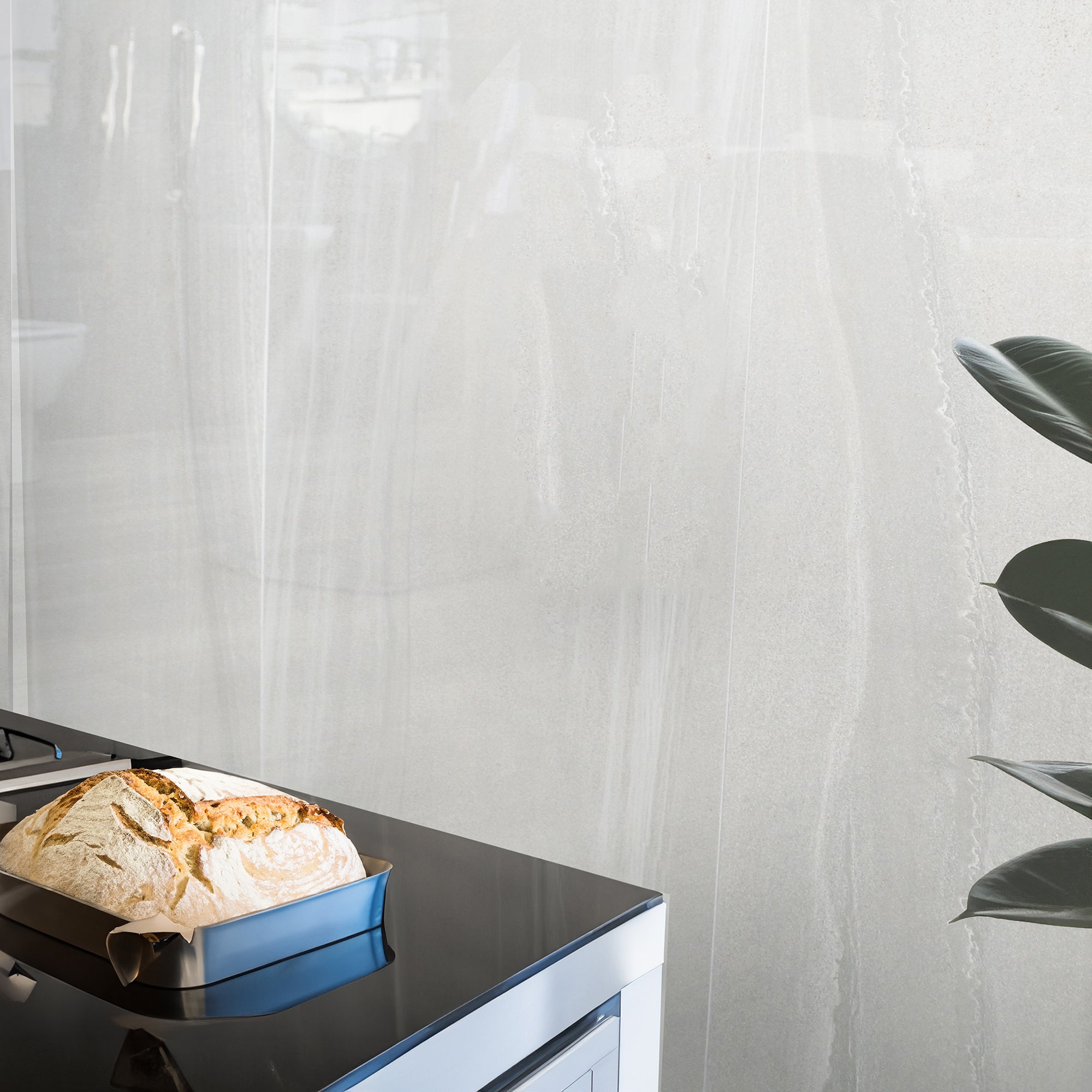 Edenbridge White Marble Effect Porcelain Polished 60x120cm