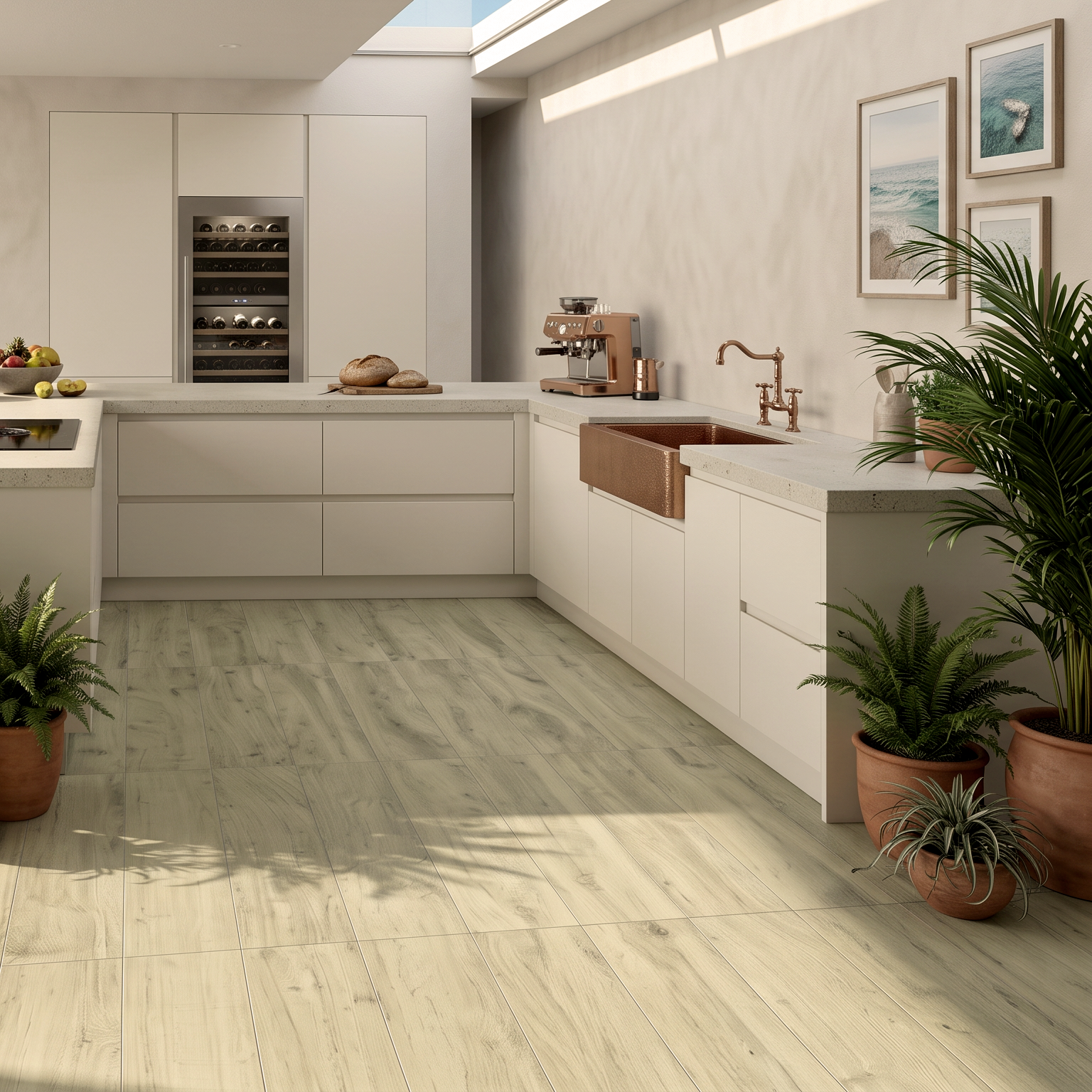 Woburn Almond Porcelain Matt 20x120cm