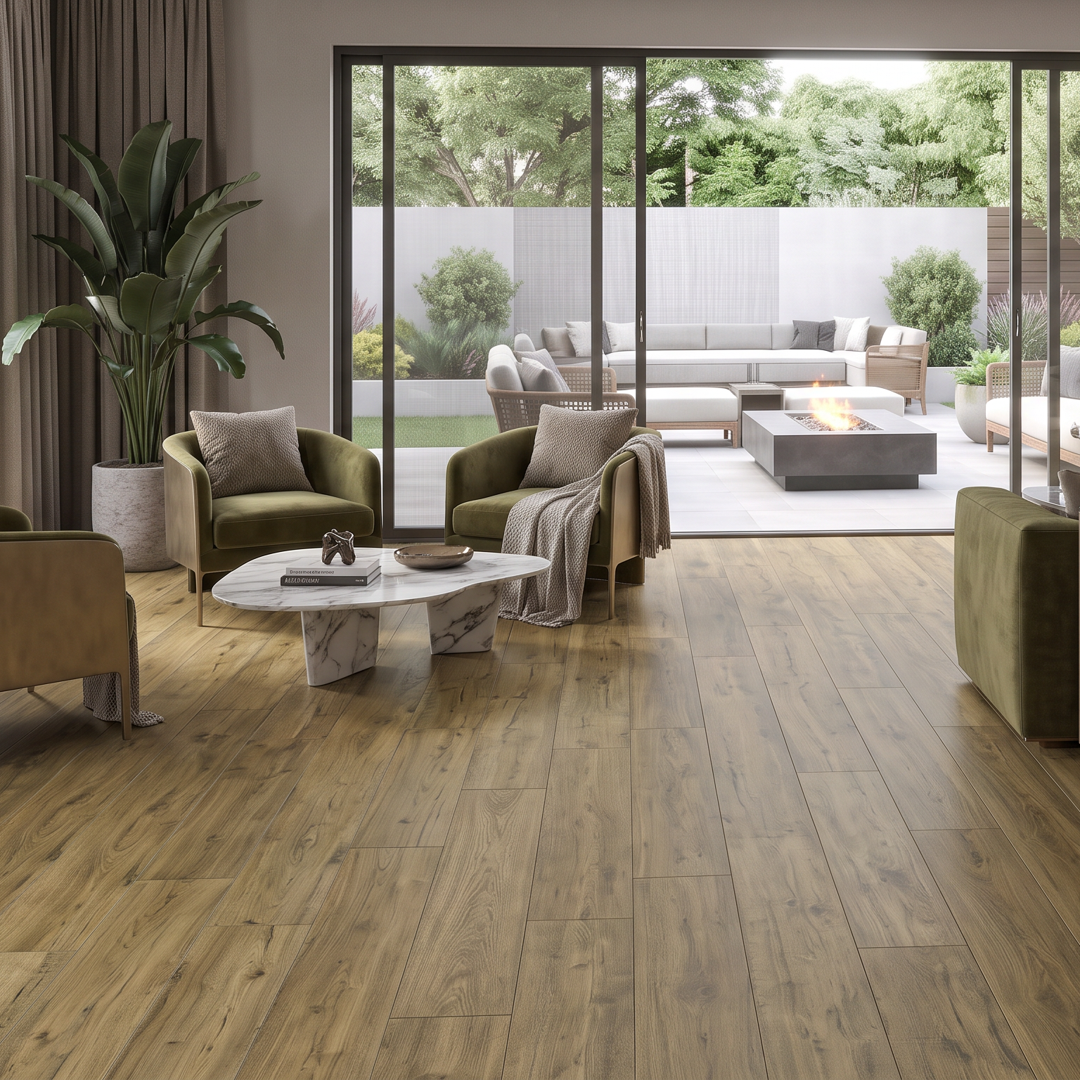 Woburn Oak Porcelain Matt 20x120cm